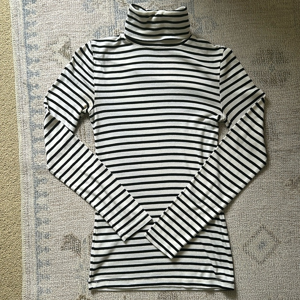 Splendid Striped Turtleneck Size XS